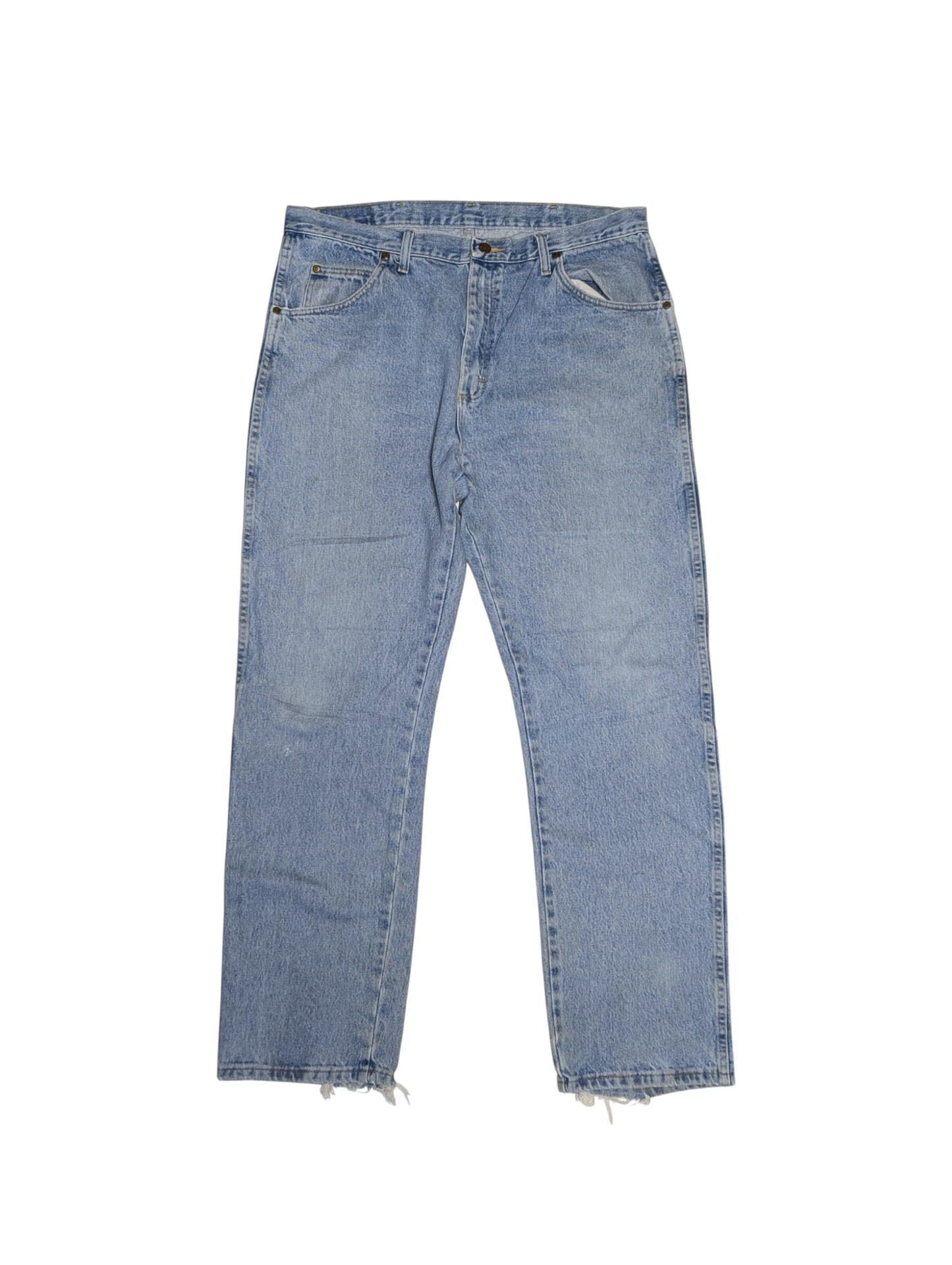 Wrangler Stone Wash Regular Fit Denim Jeans 38" Waist