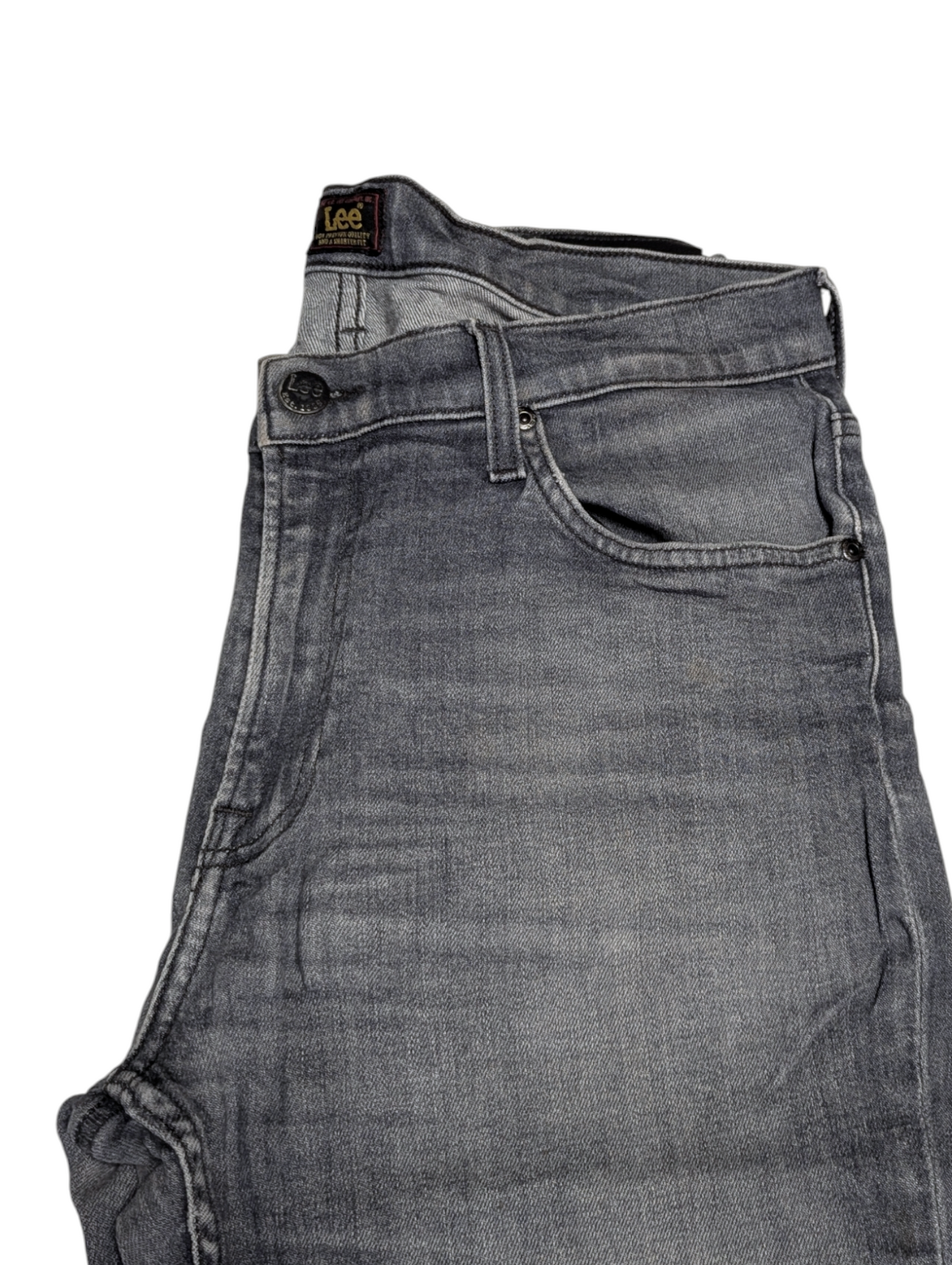 Lee Jeans 'Rider' Stretch- grey wash - straight leg - long leg  W33 L34