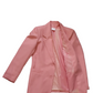 Preloved Blazer - Single Breasted - Bold Pink Oversized Blazer - UK16