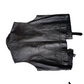 Vintage 'Peter Caine' Leather Sleeveless Biker Jacket - Medium