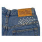 Vintage Zone Zone Bleu HIgh Waistes Denim Shorts