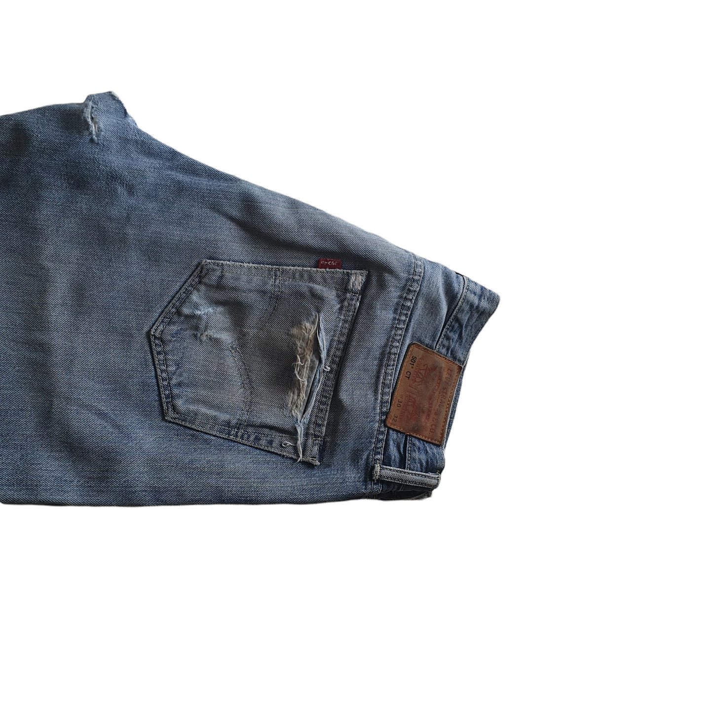 Vintage Levis 501 Jeans Button Fly Stone Wash W30