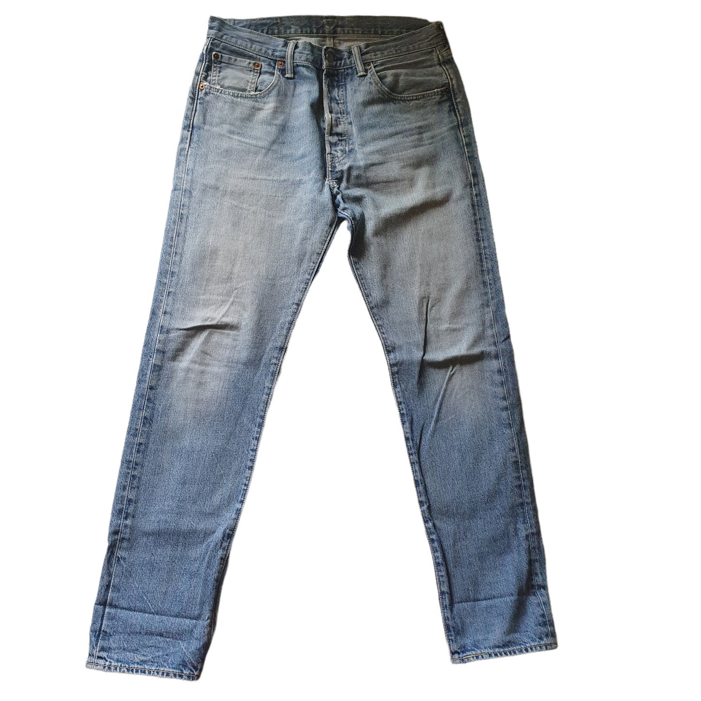 Vintage Levis 501 Jeans Button Fly Stone Wash W30