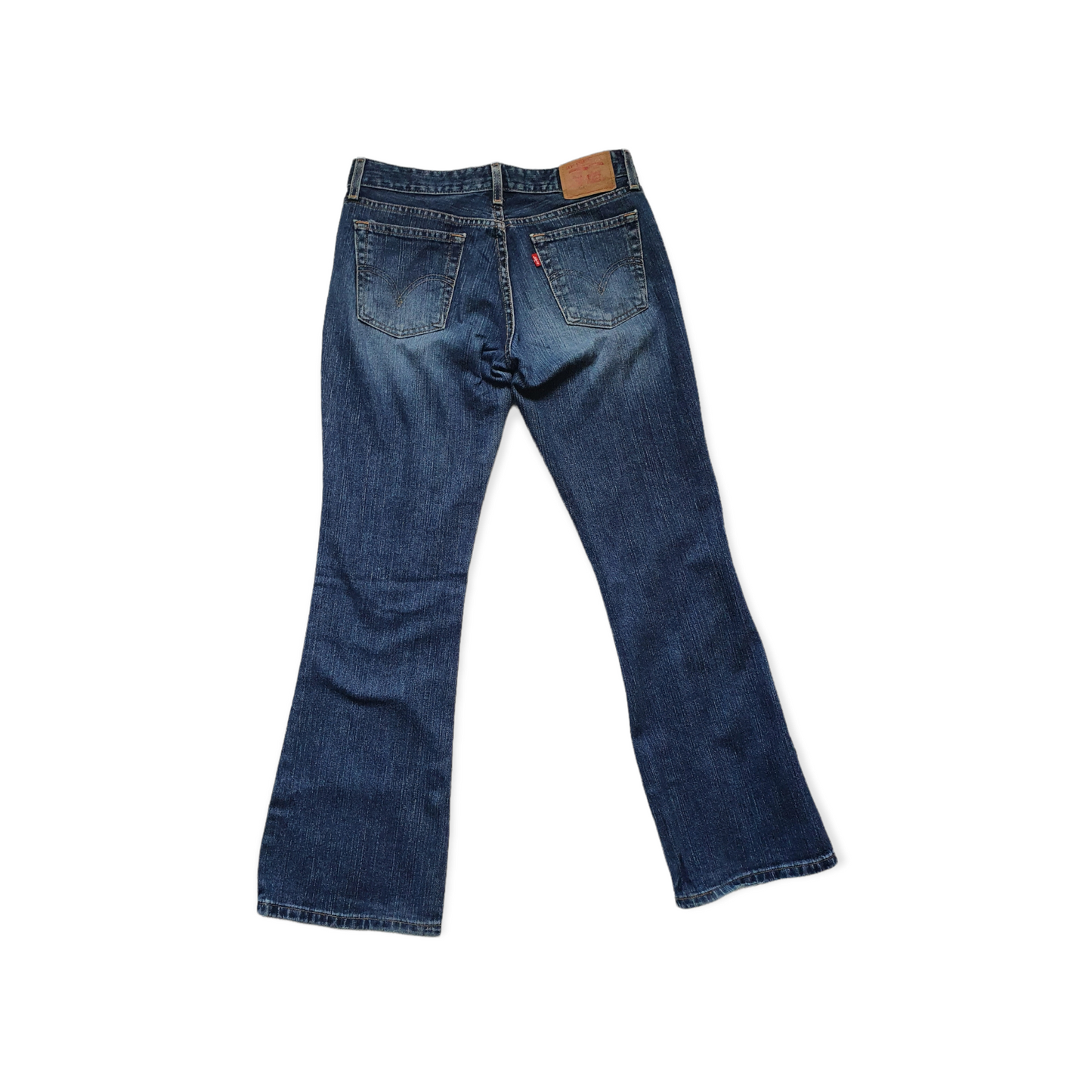 Levis 518  Preloved  Stone Wash Super Low Cut Denim Jeans W30