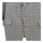 Aitken and Niven 'Magee' Tailored Plaid Check Brown and black Blazer 44"