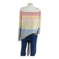 Multi colour stripe Bretin Knit Slash Neck Sweater - Next - Medium 44"