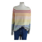 Multi colour stripe Bretin Knit Slash Neck Sweater - Next - Medium 44"