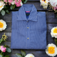 Preloved - Boden - Classic Blue & White Stripe Shirt - 100% cotton - XL