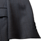 Grey Pinstripe Suit 2 Piece Single Breasted Chest 40" 50% Wool Preloved Brook Taverner Reid & Taylor