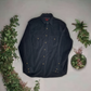 Vintage - Guess - Black Velvet Style- Western shirt - 100% cotton - Medium